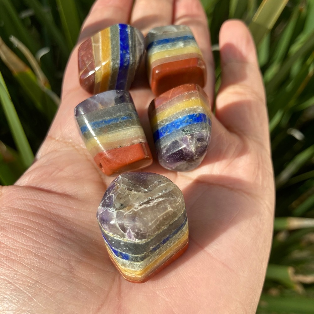 Set of 5 Chakra stones